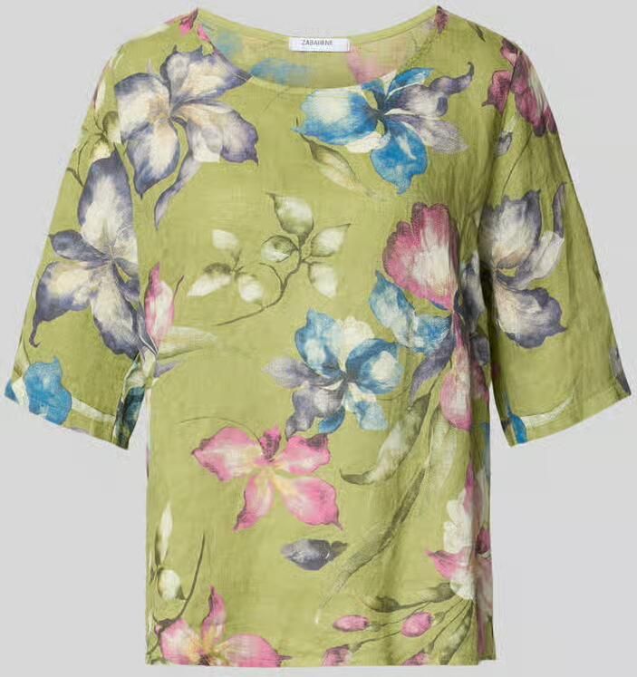 ZABAIONE linnen blouse van puur Linnen model 'Rileyy'