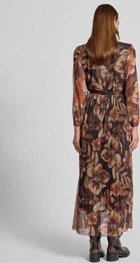 ZABAIONE Maxi-jurk met ceintuur model ''La44uriaa'