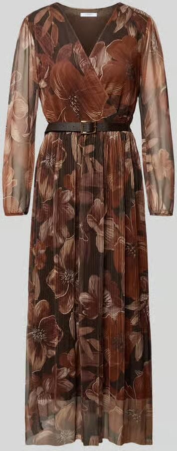 ZABAIONE Maxi-jurk met riem model 'La44uriaa'