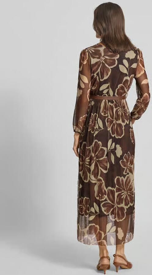 ZABAIONE Maxi-jurk met V-hals