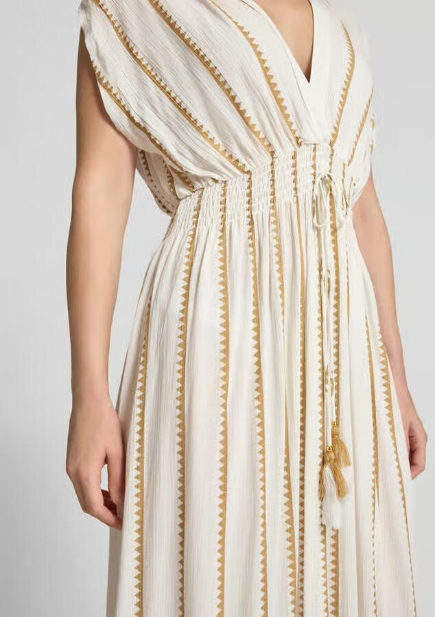 ZABAIONE Maxi-jurk van pure viscose - Foto 2