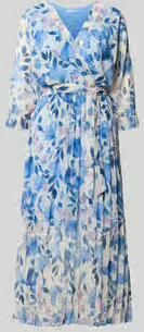 ZABAIONE Midi-jurk in all-over look met Strikceintuur