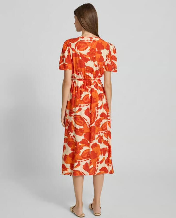 ZABAIONE Midi-jurk in wikkellook