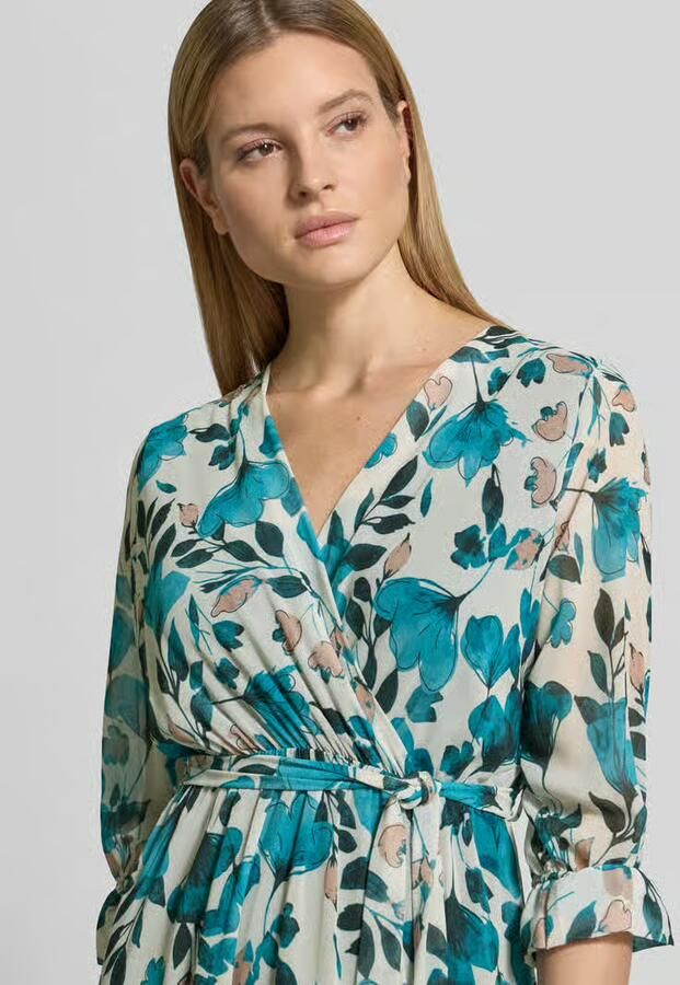ZABAIONE midi-jurk in wikkellook model 'Mo44moo'