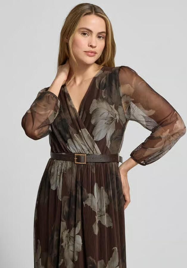 ZABAIONE Midi-jurk met riem model 'La44rinaa' - Foto 2