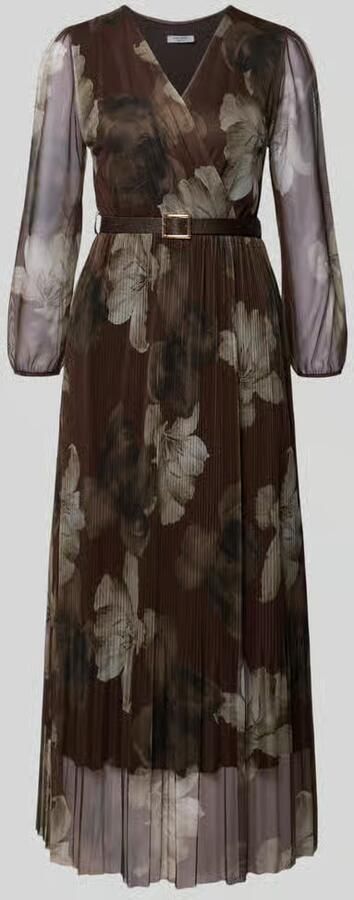 ZABAIONE Midi-jurk met riem model 'La44rinaa'