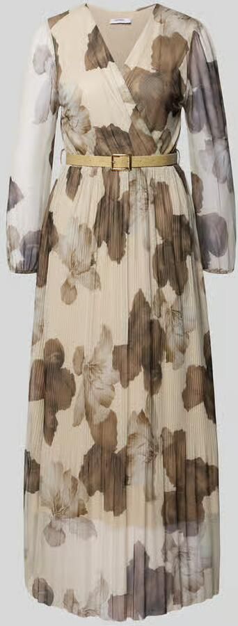 ZABAIONE Midi-jurk met riem model 'La44rinaa'