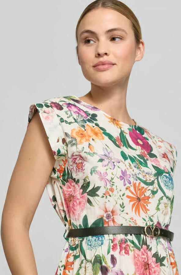 ZABAIONE Midi-jurk met riem model 'Ol44iviraa'