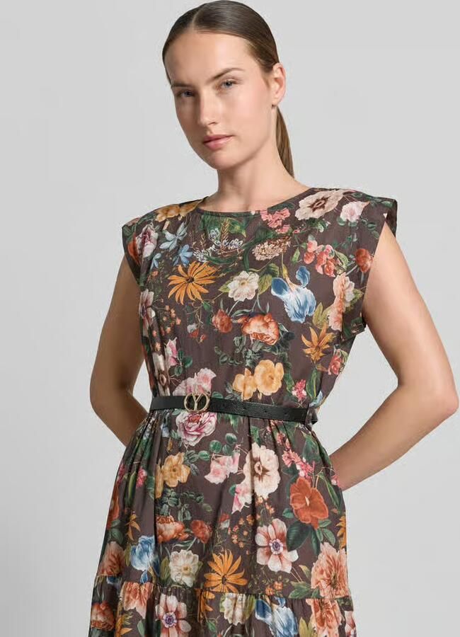 ZABAIONE Midi-jurk met riem model 'Ol44iviraa'