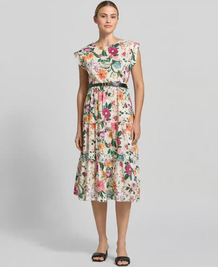 ZABAIONE Midi-jurk met riem model 'Ol44iviraa' - Foto 2