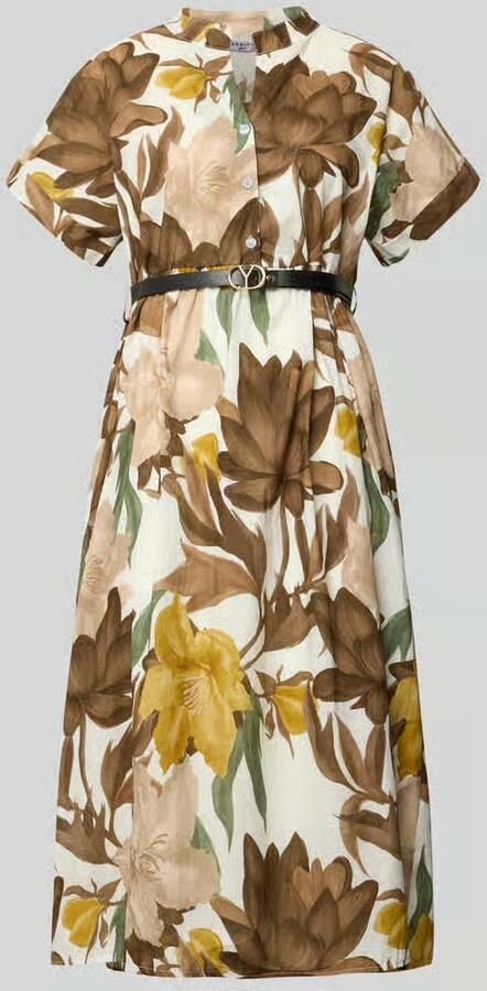 ZABAIONE midi-jurk met riem model 'Za44ritii' - Foto 2