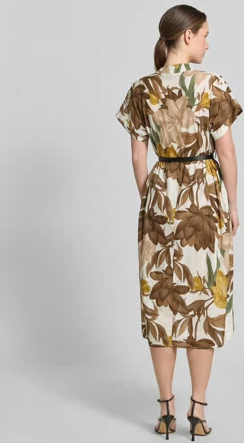 ZABAIONE midi-jurk met riem model 'Za44ritii' - Foto 3