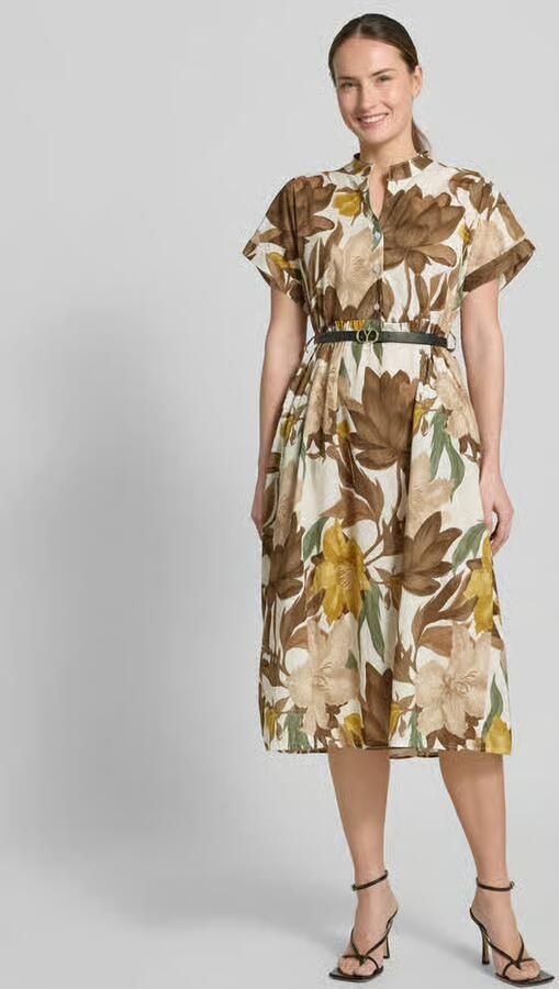 ZABAIONE midi-jurk met riem model 'Za44ritii' - Foto 2