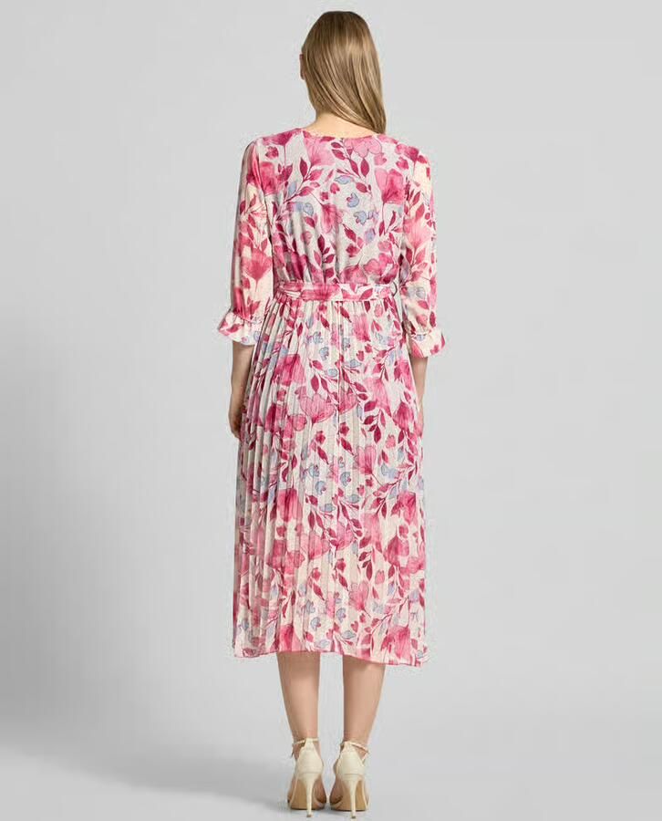 ZABAIONE midi-jurk met strikceintuur model 'Momoo' - Foto 2