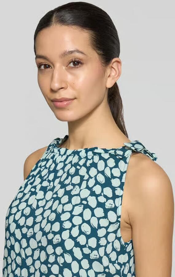 ZABAIONE midi-jurk van pure viscose