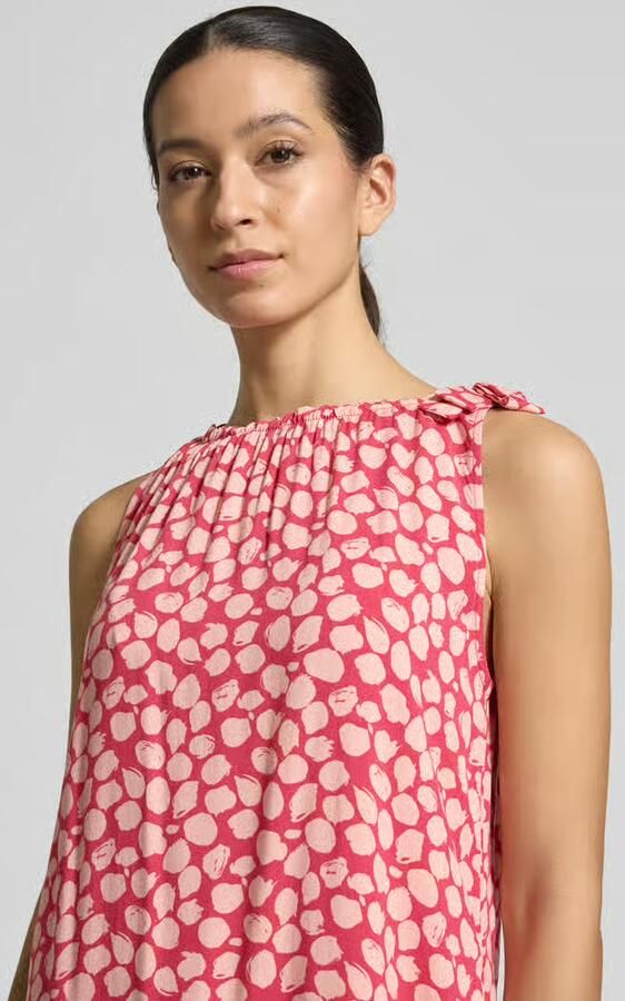 ZABAIONE midi-jurk van pure viscose