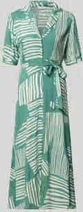 ZABAIONE midi-jurk van pure viscose model 'Azura'