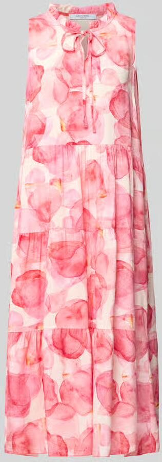 ZABAIONE midi-jurk van viscose model 'Vi44vii'