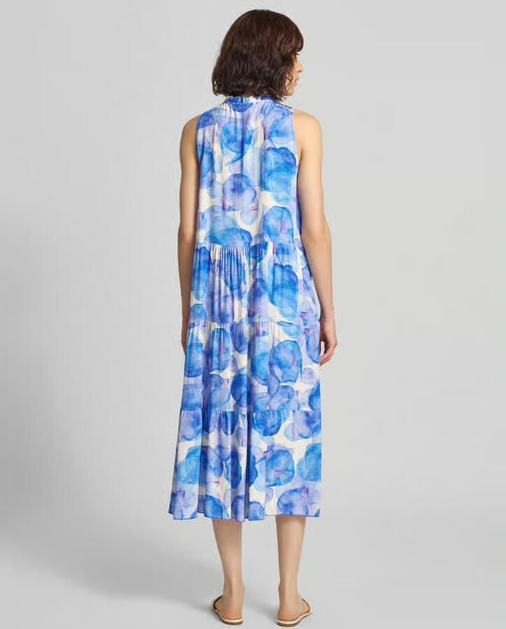 ZABAIONE midi-jurk van viscose model 'Vi44vii' - Foto 3