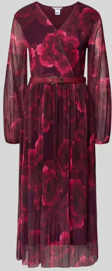 ZABAIONE Midi-jurk van viscosemix model 'Sabia'