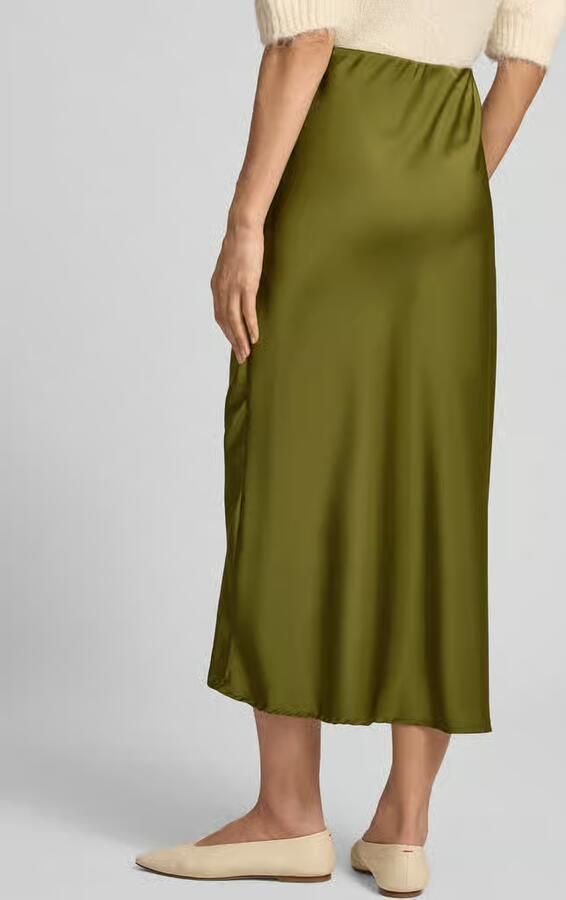 ZABAIONE Midi-rok van satijn model 'Ve44rona' - Foto 3