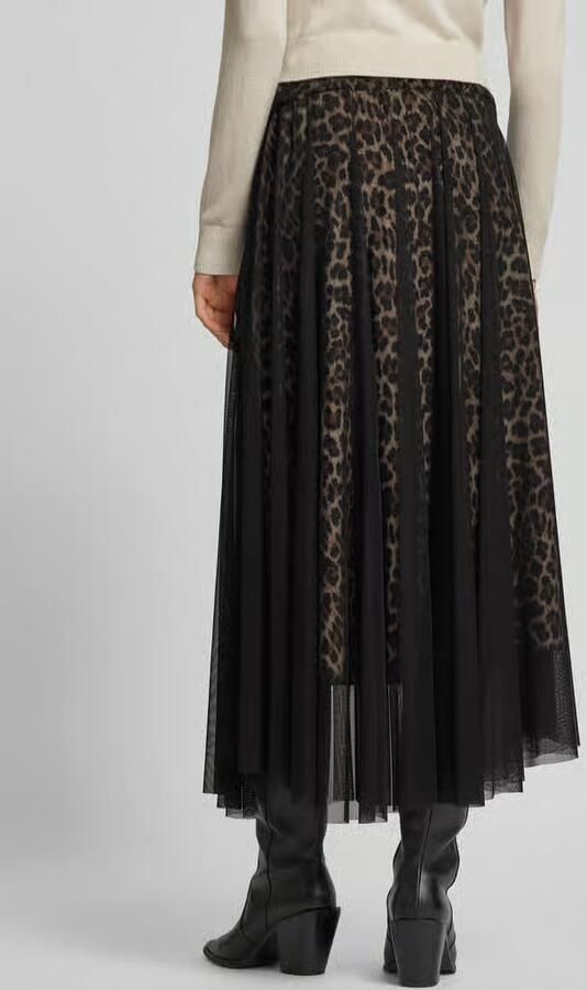 ZABAIONE Midirok in laagjeslook model 'Ka44ila' - Foto 3
