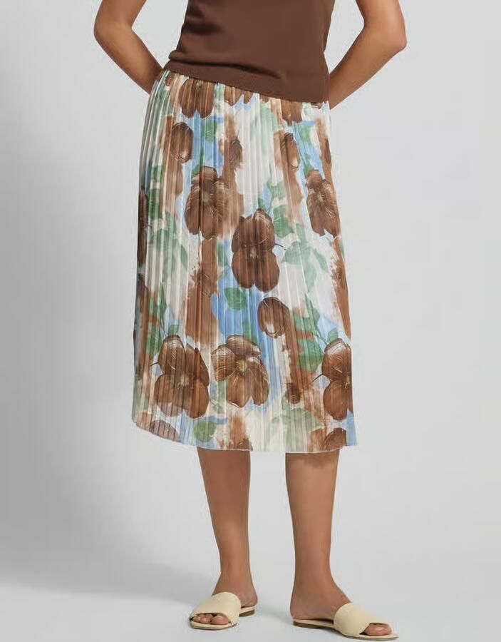 ZABAIONE Midirok met plissévouwen model 'Ki44anii' - Foto 2