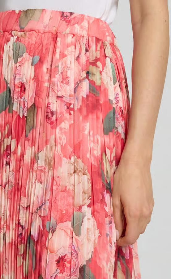 ZABAIONE Midirok met plissévouwen model 'La44rii'' - Foto 2