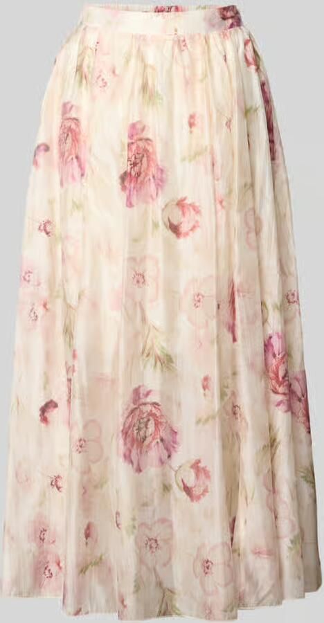ZABAIONE Midirok van lyocellmix model 'Ka44therine' - Foto 2