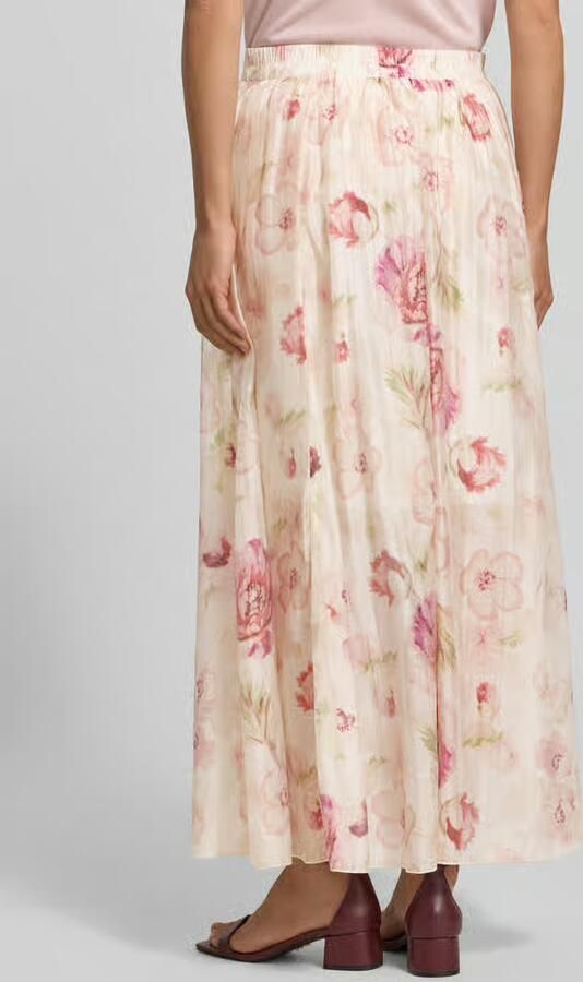 ZABAIONE Midirok van lyocellmix model 'Ka44therine' - Foto 3