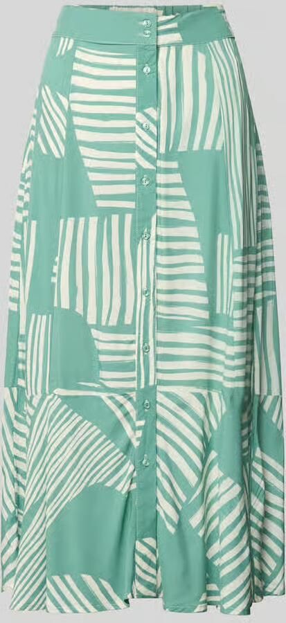 ZABAIONE Midirok van pure viscose model 'Celia'
