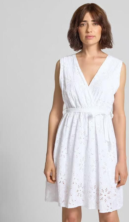ZABAIONE Mini-jurk in wikkellook met ajourwerk model 'Ma44ya' - Foto 2