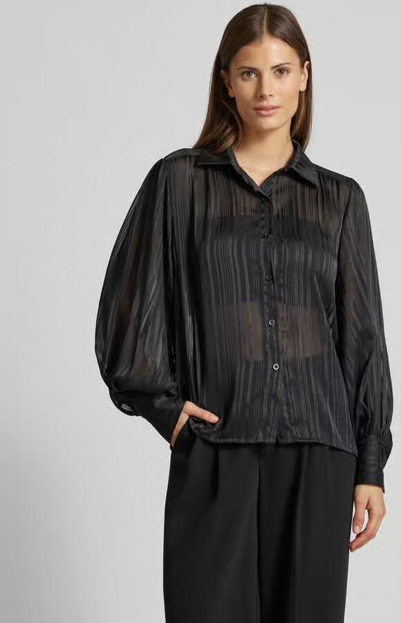 ZABAIONE Overhemdblouse met knoopsluiting - Foto 2