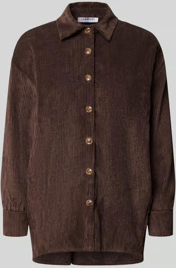 ZABAIONE Overhemdblouse van corduroy model 'Si44ssy'