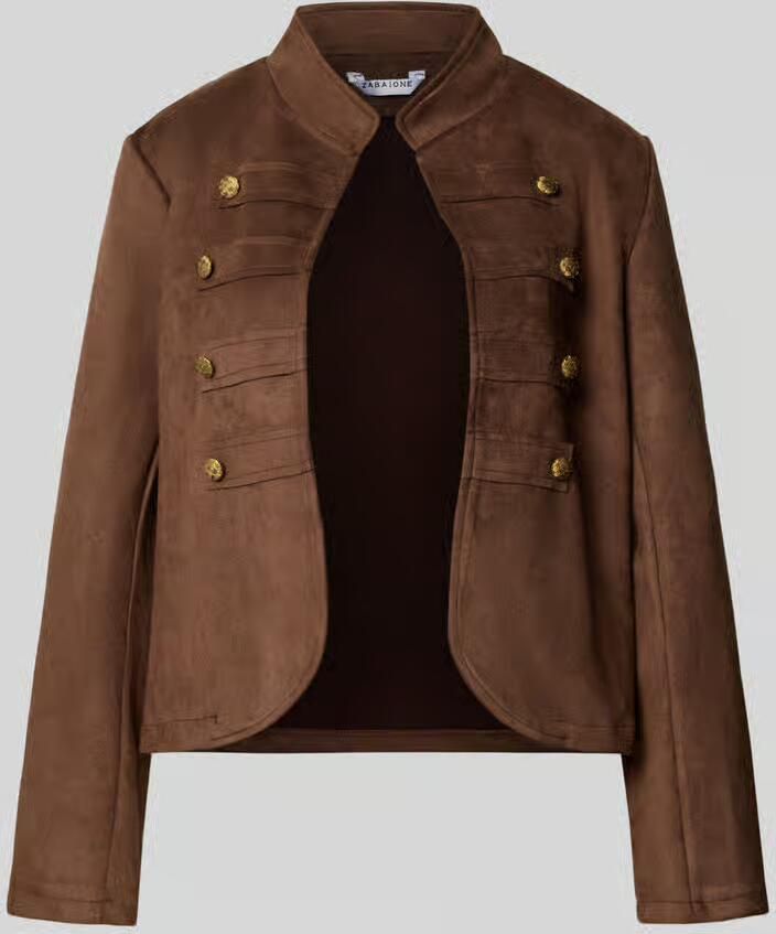 ZABAIONE Regular Fit blazer met opstaande kraag model 'Is44ia'