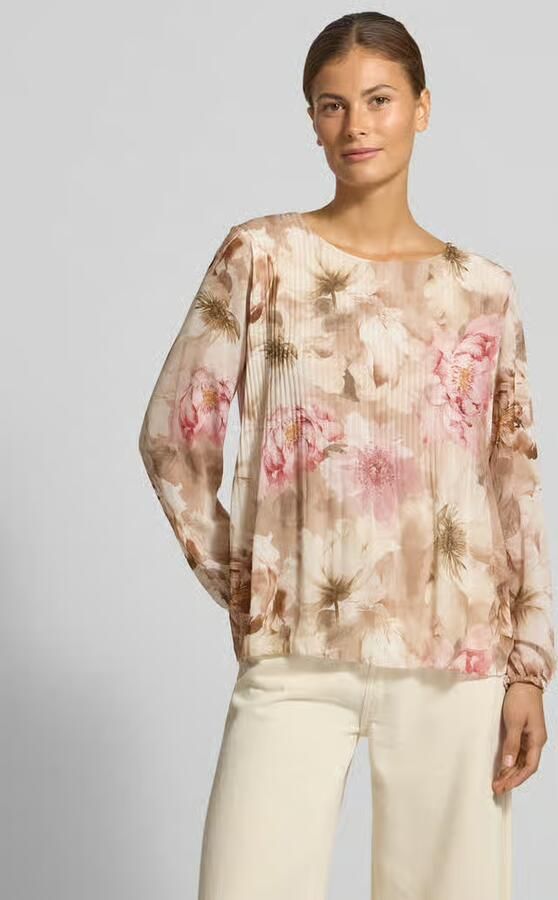 ZABAIONE Regular fit blouse met plissévouwen model 'An44nii' - Foto 2