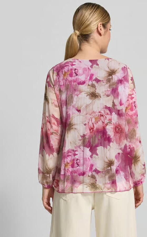 ZABAIONE Regular fit blouse met plissévouwen model 'An44nii' - Foto 2