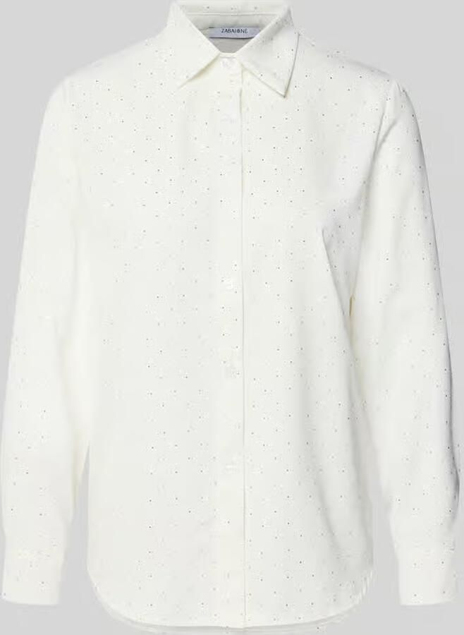 ZABAIONE Regular fit blouse met siersteentjes model 'Il44lenia' - Foto 2