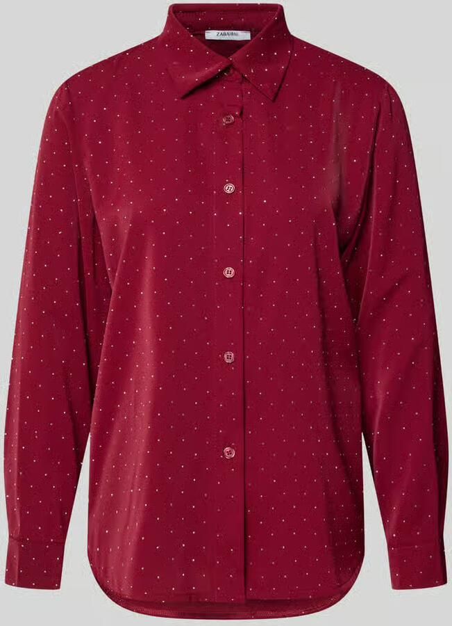 ZABAIONE Regular fit blouse met siersteentjes model 'Il44lenia' - Foto 2