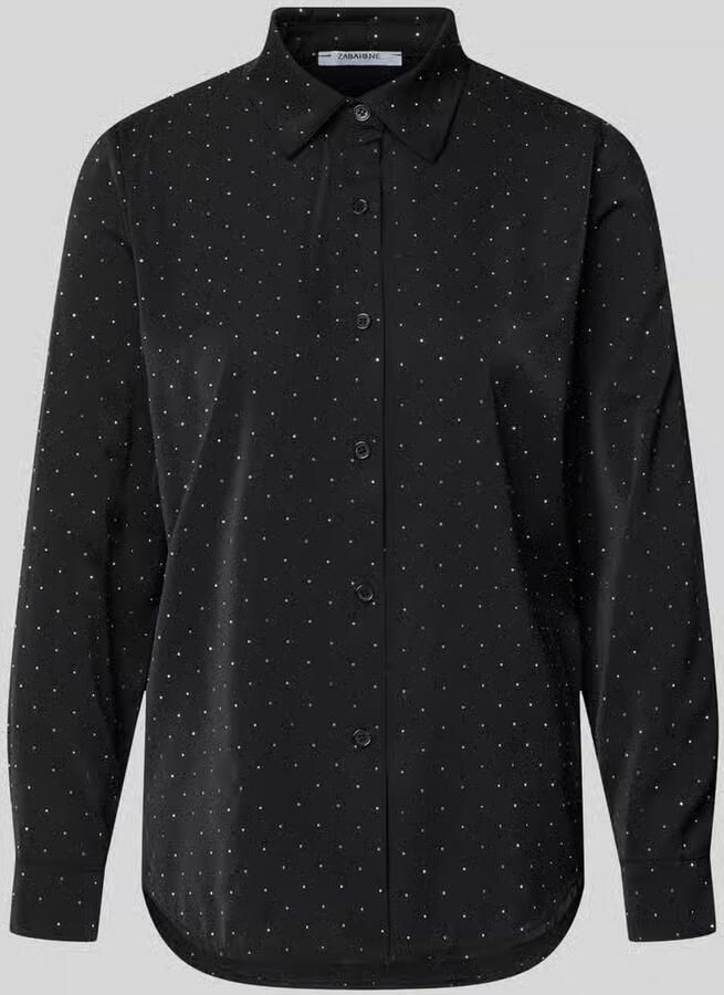 ZABAIONE Regular fit blouse met siersteentjes model 'Il44lenia' - Foto 2