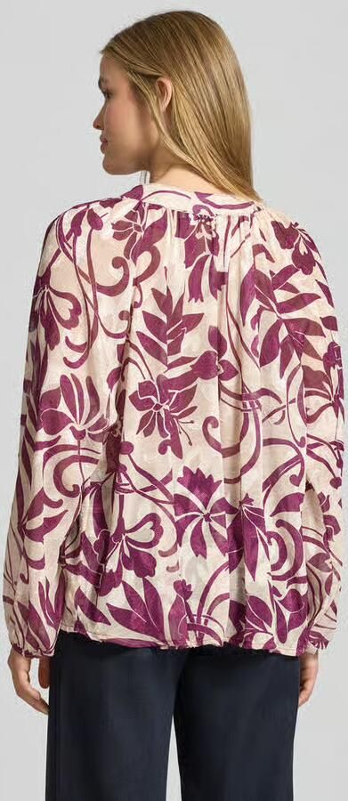 ZABAIONE Regular fit blouse met V-hals