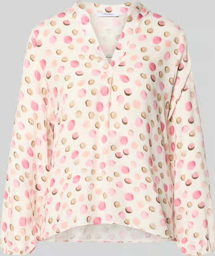 ZABAIONE regular fit blouse van pure viscose model 'Josy' - Foto 3