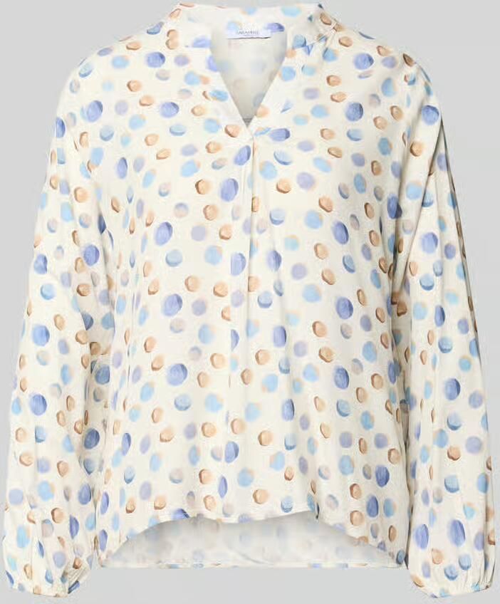 ZABAIONE regular fit blouse van pure viscose model 'Josy' - Foto 2