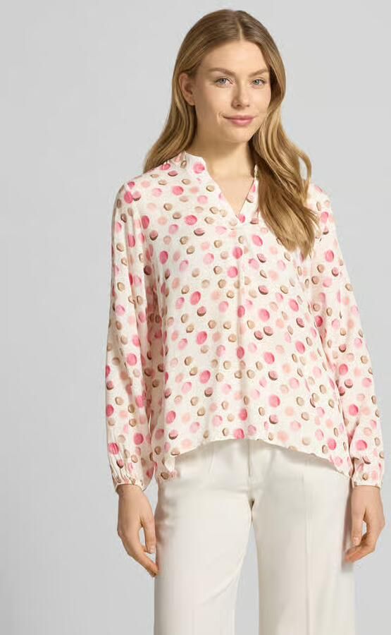 ZABAIONE regular fit blouse van pure viscose model 'Josy' - Foto 4