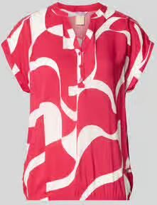ZABAIONE Regular fit Blouse van pure Viscose Model 'Miriama'