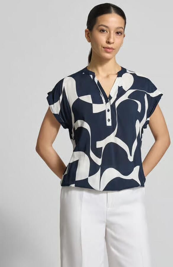 ZABAIONE Regular fit Blouse van pure Viscose Model 'Miriama' - Foto 2