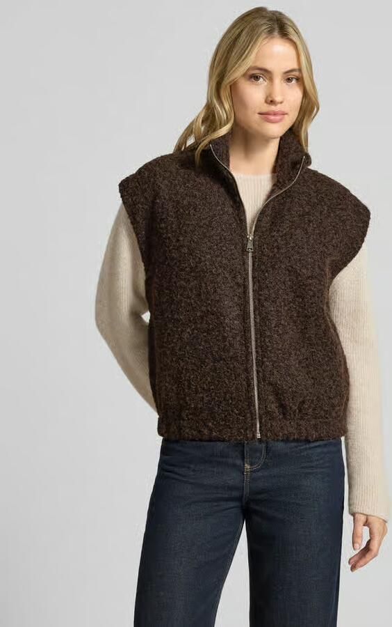 ZABAIONE regular fit bodywarmer van teddyfleece model 'Evelynn' - Foto 2