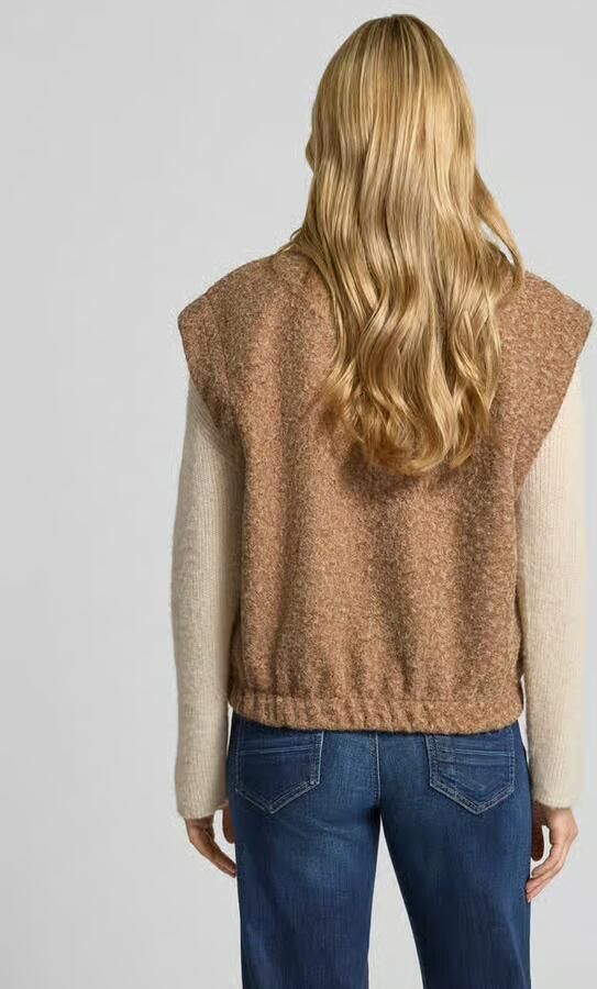 ZABAIONE regular fit bodywarmer van teddyfleece model 'Evelynn' - Foto 3