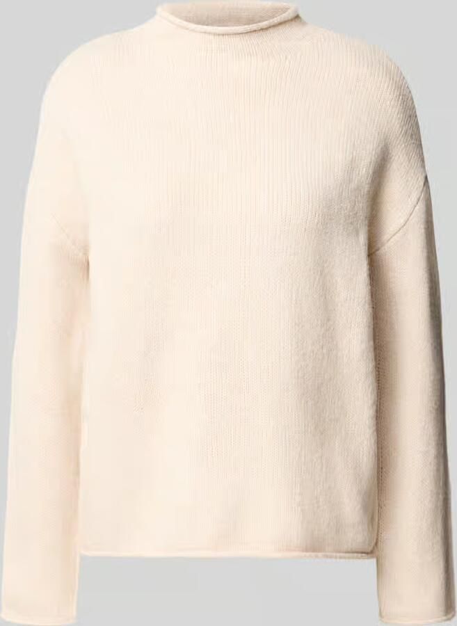 ZABAIONE Regular fit gebreide pullover met opstaande kraag