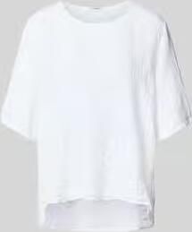 ZABAIONE Regular fit linnen blouse met stitchings model 'La44ura'